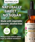 Nutrelica Oregano Oil With Garlic Extract Olive Leaf Black Seed Oil 1200Mg