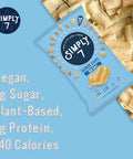 Simply 7 Quinoa Chips Sea Salt 3.5oz (Pack of 4) GlutenFree Vegan Snack PlantBased Crunchy Chips NonGMO Low Calorie NutFree Healthy Vegetable Snack Alternative
