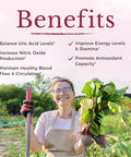 Vitalitown 10 in 1 Magnesium Complex 90 Caps and Vitalitown Organic Beet Root 60 Capsules 1300mg
