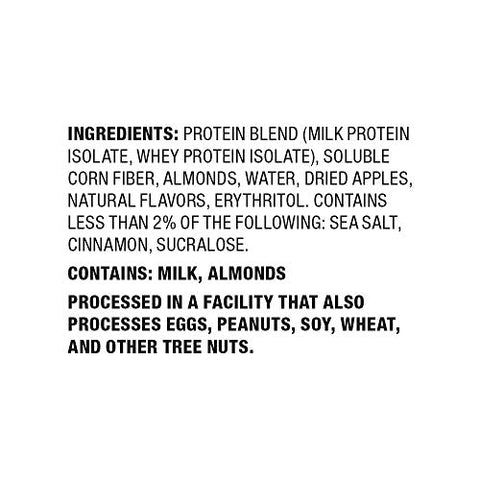 Quest Nutrition Protein Bar Apple Pie 20G Protein 7G Net Carbs 190 Cals Low Carb Gluten Free Soy Free 2.12Oz Bar 1 Count