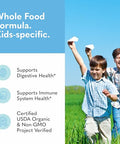 Garden Of Life Raw Probiotics Kids - 5 Billion Cfu - Whole Food Probiotic For Gut Health & Immune Support - For Children Ages 1 Year & Older 60 Servings