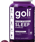 Goli Nutritional Supplement Extra Strength Sleep Gummy 10Mg Melatonin - 1 Pack 50 Count - Gluten- Vegan Non-Gmo And Gelatin-