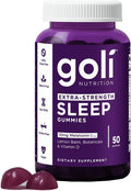 Goli Nutritional Supplement Extra Strength Sleep Gummy 10Mg Melatonin - 1 Pack 50 Count - Gluten- Vegan Non-Gmo And Gelatin-