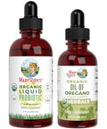 Maryruth'S Probiotic (Unflavored) & Oil Of Oregano Drops Usda Organic Clean Label Project Verified Vegan Non-Gmo Sugar-Free Immune Support Antioxidant & Digestive Health