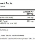 Swanson Vitamin C with Rose Hips 500 Milligrams 400 Capsules
