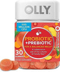 Olly Ultra Women'S Multi Softgels & Probiotic + Prebiotic Gummy Digestive Support And Gut Health 500 Million Cfus Fiber Adult Chewable Supplement For Men And Women Peach 30 Day Supply 30 Count