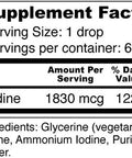 Iosol Iodine High Potency Watersoluble Liquid Iodine For Thyroid Health 1 Fluid Ounce Vegan