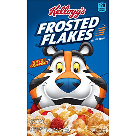Kellogg's Corn Flakes Breakfast Cereal, Kids Cereal, Family Breakfast (6 Boxes)