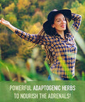Garden Of Life Organics Adrenal Daily Balance Adaptogenic Herbs Ashwagandha Holy Basil B Complex & Probiotics Organic Non-Gmo Vegan Gluten Free Supplement Two Month Supply 120 Tablets