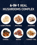 Smnutrition Mushrooms Liquid Drops Complex Lions Mane Supplement With Turkey Tail Mushroom Reishi Shiitake & More Support Cognitive Function Memory & Focus Nongmo Soy 2 Fl Oz 60 Servings