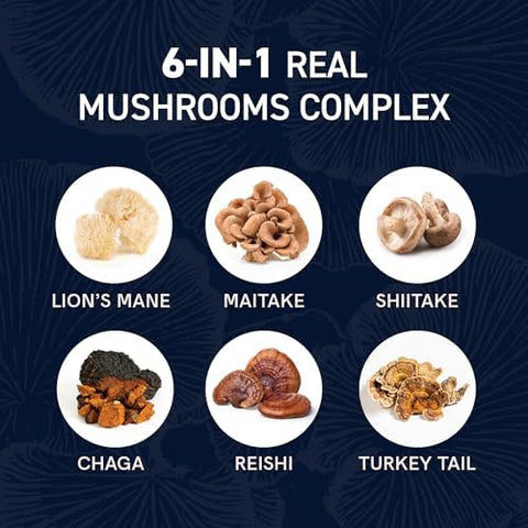 Smnutrition Mushrooms Liquid Drops Complex Lions Mane Supplement With Turkey Tail Mushroom Reishi Shiitake & More Support Cognitive Function Memory & Focus Nongmo Soy 2 Fl Oz 60 Servings