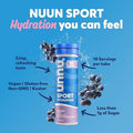 Nuun Sport Electrolyte Tablets - Dissolvable In Water, Variety Pack, 5 Essential Electrolytes For Hydration, 1G Sugar Drink Mix, Vegan, Non-Gmo, 6 Pack (60 Total Servings)