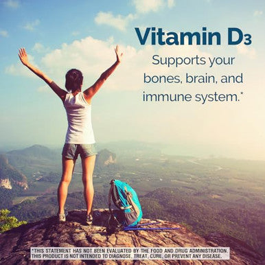 Nature'S Wonder Vitamin D3 2000Iu (50Mcg) 1 Year Supply To Support Bone Health Immune System And Promotes Calcium Absorption Gluten Free 360 Softgels