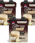 Atkins Chocolate Banana Protein Shake 15G Protein Low Glycemic 4G Net Carb 2G Sugar & Iced Coffee Vanilla Latte Protein Shake 15G Protein Low Glycemic 4G Net Carb 1G Sugar