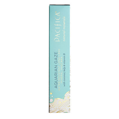 Pacifica Beauty, Aquarian Gaze Water Resistant Long Lash Black Mascara, For Volume and Length, Vitamin B + Coconut, Silicone, Sulfate + Paraben Free, Vegan and Cruelty Free