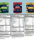 Organifi Sunrise To Sunset Power Box (9.5 Oz. Each) - Organic Superfood Powder - Green Juice, Red Juice, Golden Milk- 30-Day Supply - Vegan