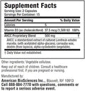 American Biosciences Immpowerd3 Ahcc + Vitamin D3 30 Count