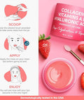Maree Bundle Lip Mask & Glycolic Peel Pads Hyaluronic Acid & Coconut Oil Salicylic Acid & Vitamins E B3 B Nourish & Hydrate Dry Cracked Lips Face Pads With Cleaning Effect
