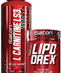 Isatori Lipo-Drex Fat Loss Thermogenic Formula - Fast Acting Weight Loss -Appetite Suppressant (60 Capsules) L-Carnitine Liquid Fat Burner And Metabolism Activator- Mixed Berry (32 Servings)