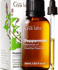 Gya Labs Lavender Oil Essential Oil For Diffuser & Peppermint Oil For Hair Set - Aromatherapy Grade Essential Oils Set - 2X30Ml - Gya Labs