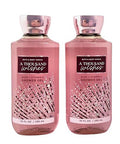 Bath & Body Works Shea + Vitamin E Shower Gel Set Of 2 10Oz Each (A Thousand Wishes)