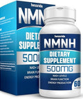 Nmnh (Dihydronicotinamide Mononucleotide), 500Mg Per Serving, Nad Supplement To Boost Nad+ Levels As We Age, Nad + Supplement For Anti Aging & Energy, 60 Capsules