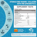 Ellamentz Marine Collagen Gummies For Women - Hydrolyzed Marine Collagen Peptides With Prebiotics & ProbioticsHyaluronic Acid NiacinamideVitamin C Supplement For Hair Nail Sk N J Int Health 120 Counts