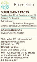 Bromelain B120(2pcs) Alcohol-Free Herbal Extract Tincture, Super-Concentrated Wildcrafted Bromelain, Pineapple (Ananas comosus) (2x4 fl oz)