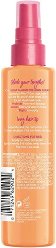 L'Oreal Paris Elvive Dream Lengths Heat Slayer Pre-Iron Spray Leave-In 4.4 Ounce
