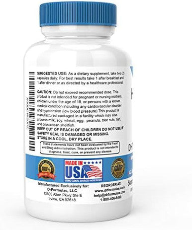 Drformulas Hairomega Dht Blocker Biotin 5000 Mcg Vitamins For Hair Growth Supplement Hair Loss Pills For Women And Men, 30 Day Supply
