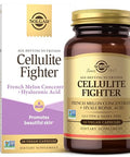 Solgar Cellulite Fighter Skin Vitamin And Mineral Supplement Support Smooth Skin With French Melon Concentrate Hyaluronic Acid And Vitamin C Supplement Age-Defying Nutrition For Women 30 Servings
