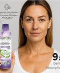 Aurora Nutrascience Mega Liposomal Vitamin D3K2+ VIT C and Liquid Glutathione + VIT C Bottle Bundle Support in Cognitive Health and Immune System 32 Servings Each