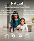 Floradix Kinder Love Children'S Multivitamin Liquid Multivitamin For Kids With Vitamins A C D & E Calcium & More Vegetarian Nongmo Gluten 16.9 Fl Oz