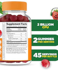 Lifeable Kids Probiotics Gummies 2 Billion Cfu Great Tasting Kids Probiotic Gummies For Gut Health Digestive Support And Immune Support 90 Probiotic Gummies For Kids And Toddlers Lifeable