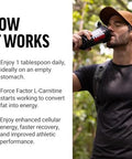 Force Factor L Carnitine Supplement Liquid Lcarnitine 3000 Mg To Help Turn Fat Into Energy Support Muscle Recovery And Boost Cellular Energy Maximum Strength Nongmo Berry Flavor 16 Oz.