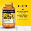 Mason Natural Herbal Colon Cleanser 300 Day Supply Dietary Supplement Supports Digestive Health With Soluble Fibers Probiotics & Herbs 3 Pack