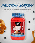 Bsn Syntha6 Protein Powder Drink Mix Blueberry Pancake 2.91 Lb (1.32 Kg)