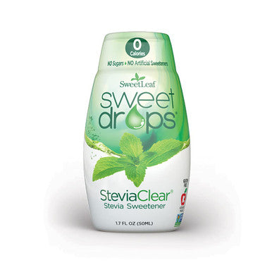 Sweetleaf Sweet Drops Liquid Stevia Sweetener SteviaClear 1.7 Ounce (SD-CLR)