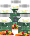 Bio Vitalica Mushroom Gummies " 10 Mushroom Complex With Lions Mane Reishi Chaga Cordyceps & More " Fruity Vegan Gummies " Nongmo Gluten Plantbased " 4 Packs