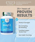 Nbpure Mago7 - Natural Colon Cleanse & Detox - Occasional Constipation Relief, Stool Softening, & Bloating Support For Men & Women - Ozonated Magnesium Oxide, 30 Capsules