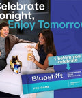 Blueshift Pregame Pre Drinking Nac Supplement Electrolytes Powder Packets Hydration Packets Liver Support With Ginger Cysteine Milk Thistle No Sugar Powder Sticks (10 Pack)