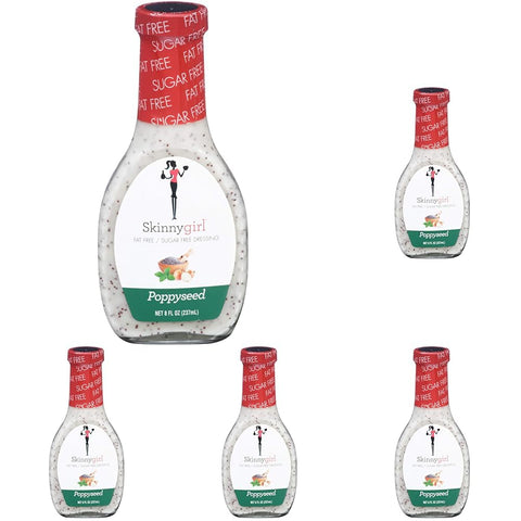 Skinnygirl Sugar Free Gluten Free Avocado Oil Salad Dressing, Creamy Caesar, 11.5 Ounce