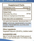 Secrets of the Tribe PAU d'Arco Tincture Alcohol-Free Extract, High-Potency Herbal Drops, Tincture Made from Wildcrafted PAU d'Arco (Tabebuia Impetiginosa) Dried Bark 2 oz
