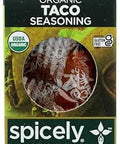 SPICELY Organic Salt Free Taco Seasoning 0.45 OZ