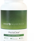EcoNugenics PectaClear Healthy Detoxification Supplement with Modified Citrus Pectin and Alginate Provides Safe and Natural Support Against Environmental Toxins and Pollutants 60 Capsules
