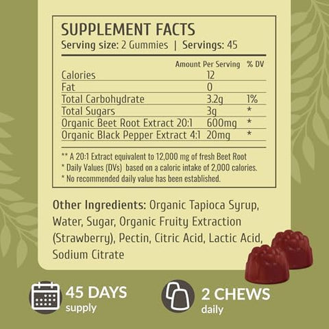 Herbamama Beet Root And Ashwagandha Kit - Bundle Of 12000 Mg Beet Root With Black Pepper & 2000 Mg Ashwagandha Root Gummies - Vegan Gelatin- Non-Gmo