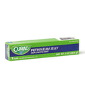 Curad Petroleum Jelly Skin Protectant Ointment for Dry Cracked Skin 1 oz Tube (12 Pack)