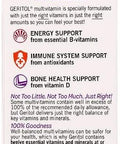 Geritol Multivitamin Nutritional Support 100 Tablets