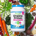 Orgain Organic Plant Based Protein Powder Vegan Nongmo Gluten 1 Count Packaging May Vary (Vanilla Bean 2.74 Pound)