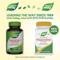 NatureS Way Magnesium Complex Supports Muscle Relaxation Muscle Function Promotes A Sense Of Calm Magnesium Citrate And Oxide 100 Capsules (Packaging May Vary)